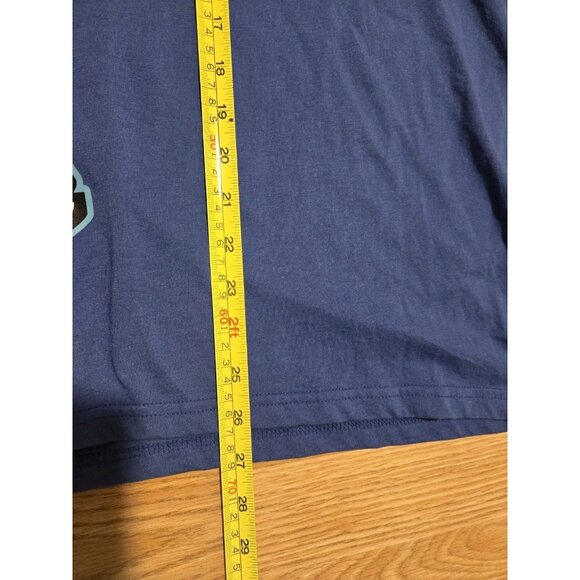 Airwalk Long Sleeves Blue Men T-Shirt Medium Pre-Owned - Picture 5 of 7